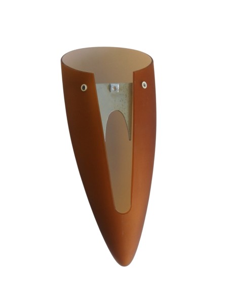 Luci fair wall lamp opal amber glass 1x150w e27